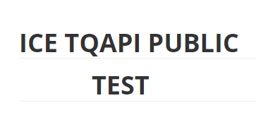 ICE TQAPI公共测试